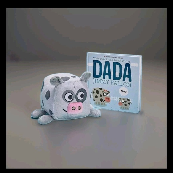 Kohl's Gray and Pink Stuffed Animal Plush Toy - Picture 2 of 2